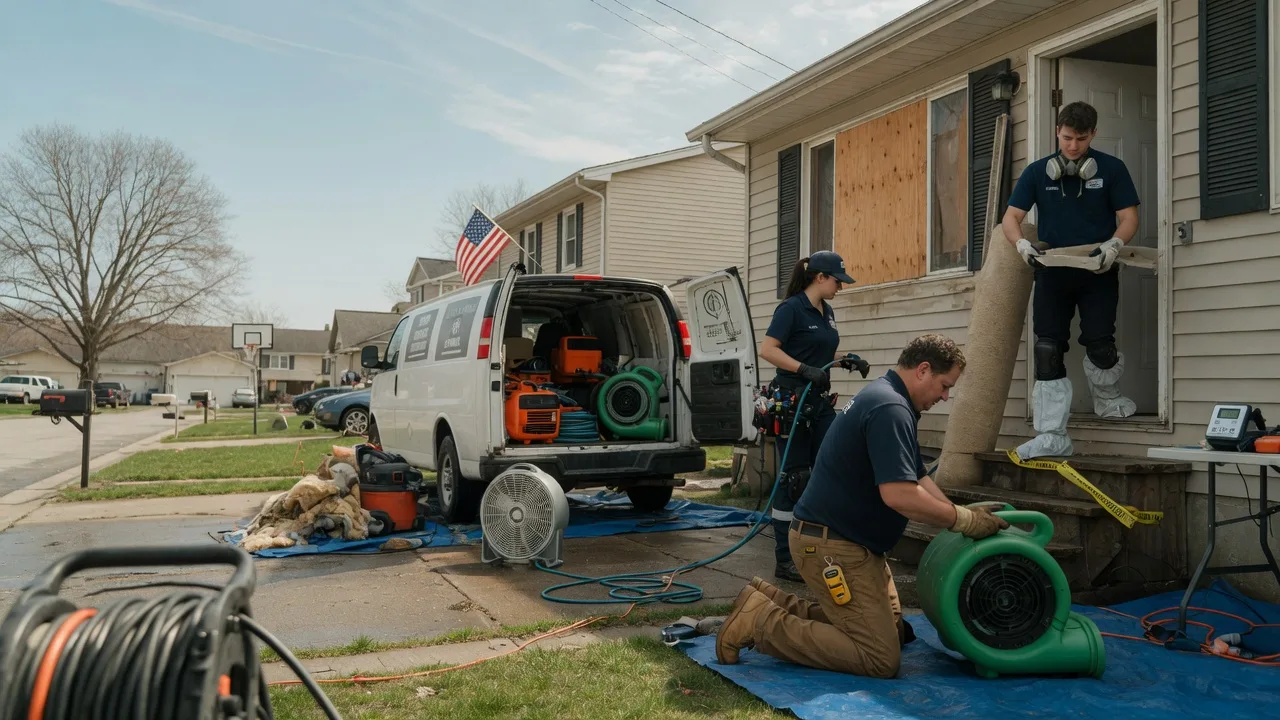Water Damage Restoration in Berea, OH near me